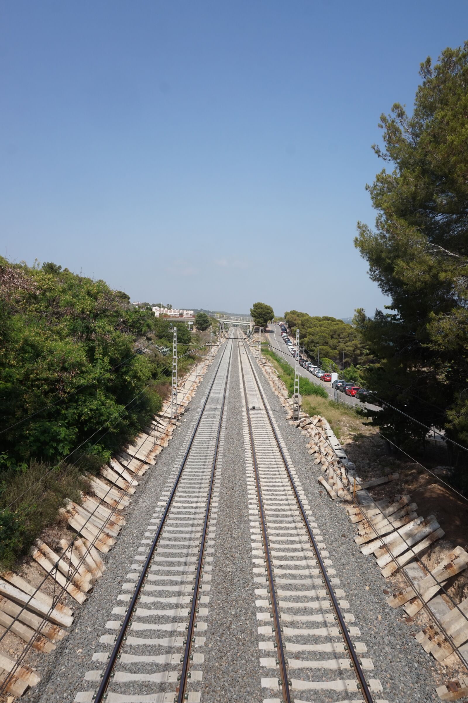 Sony Alpha a5000 (ILCE 5000) sample photo. Rails, railway line, railroad photography