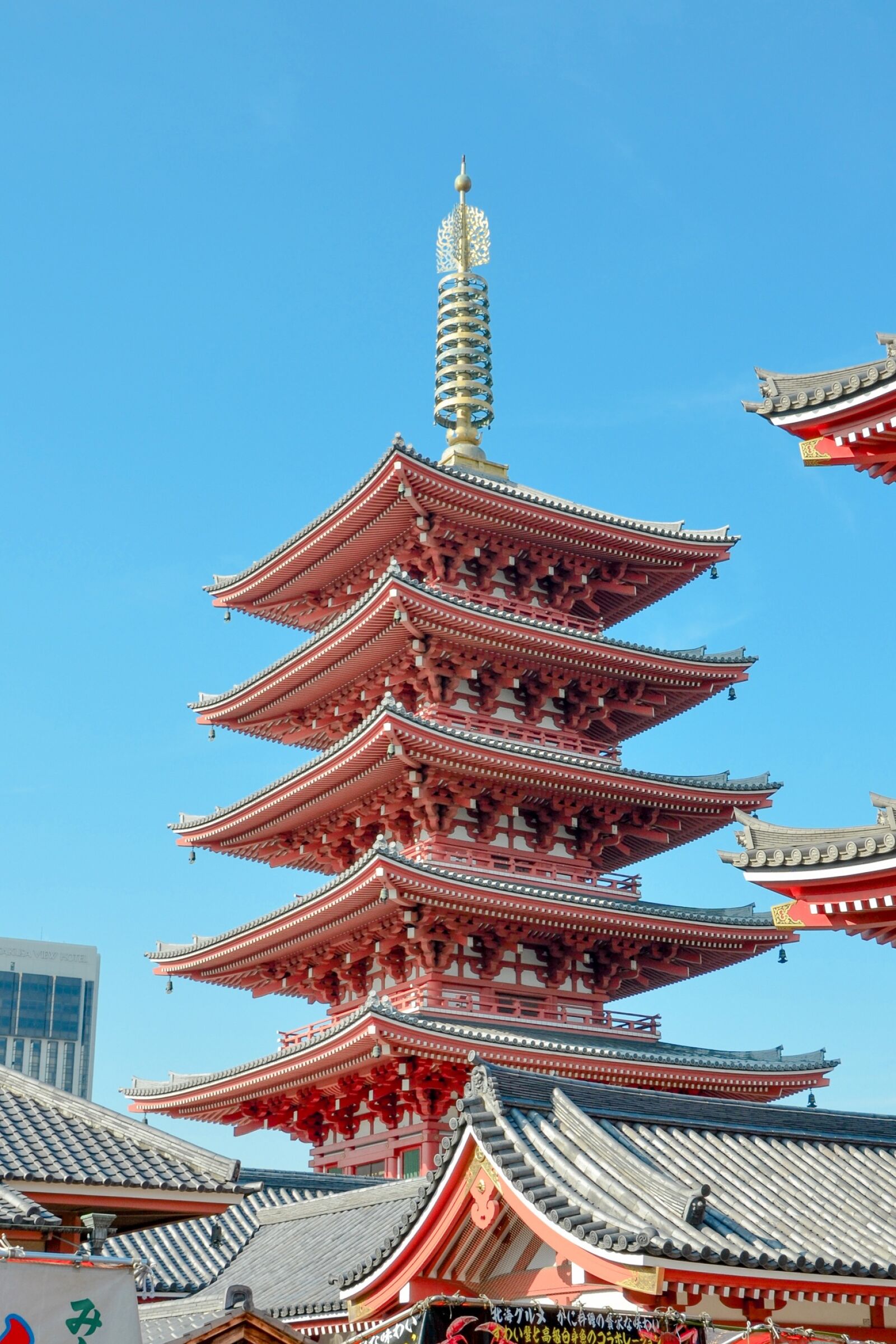 Nikon D5100 sample photo. Pagoda, senso-ji, temple photography
