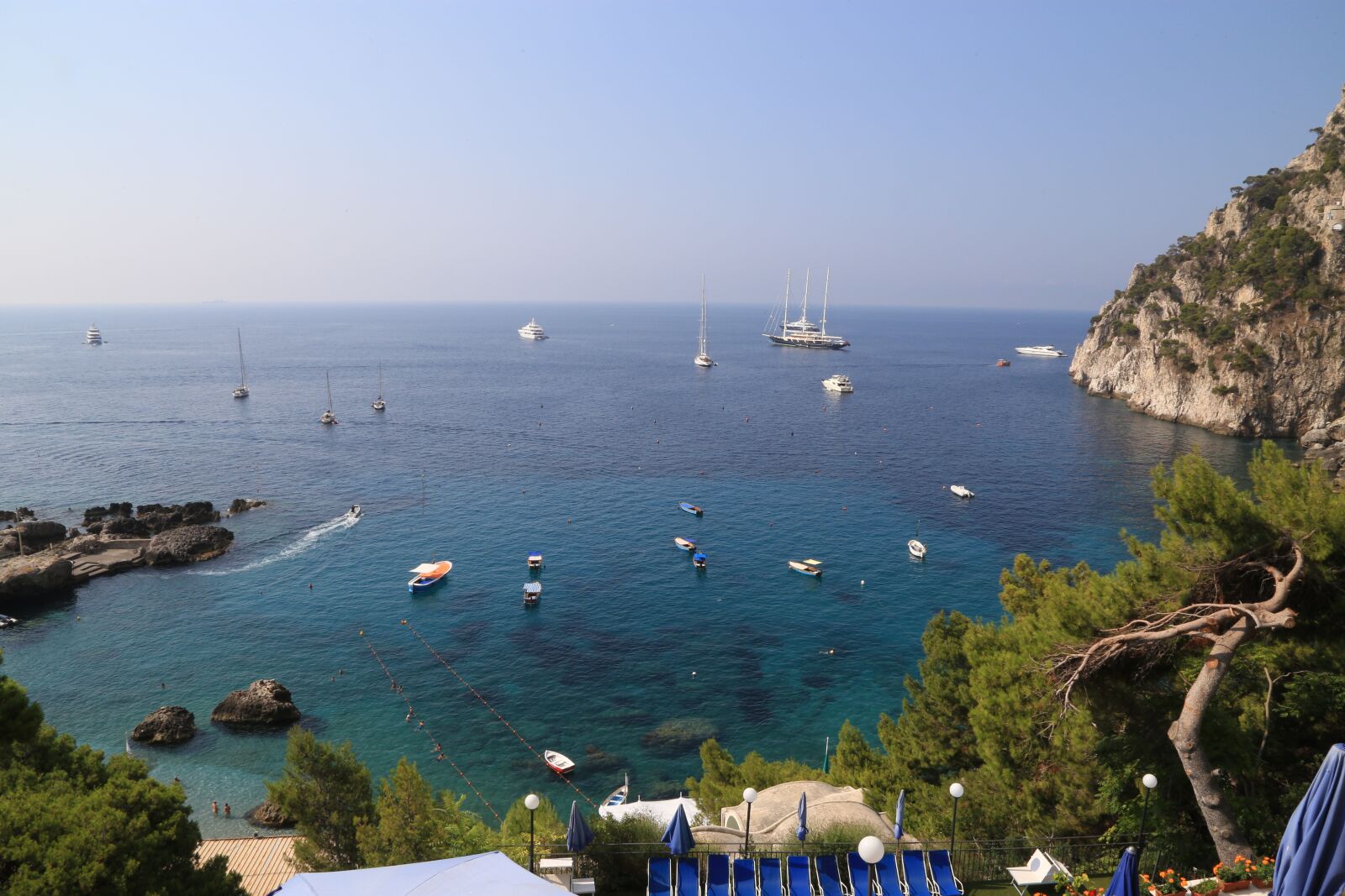 Canon EOS 6D + Canon EF 24-105mm F4L IS USM sample photo. Capri, italy, sea photography