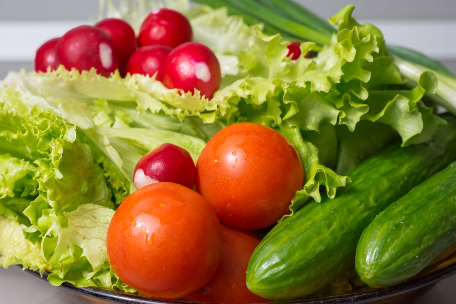 Nikon D7200 sample photo. Salad, fresh, vegetables photography