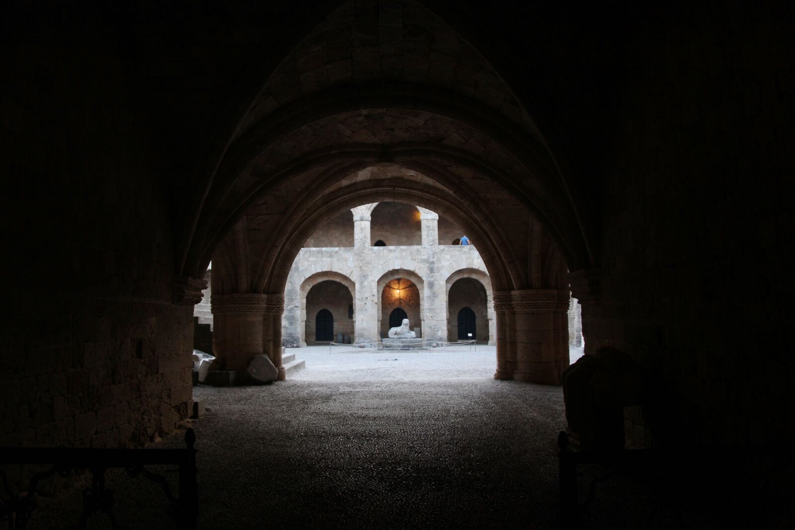 Canon EOS 5D Mark II sample photo. Tunnel, historical, rhodes photography