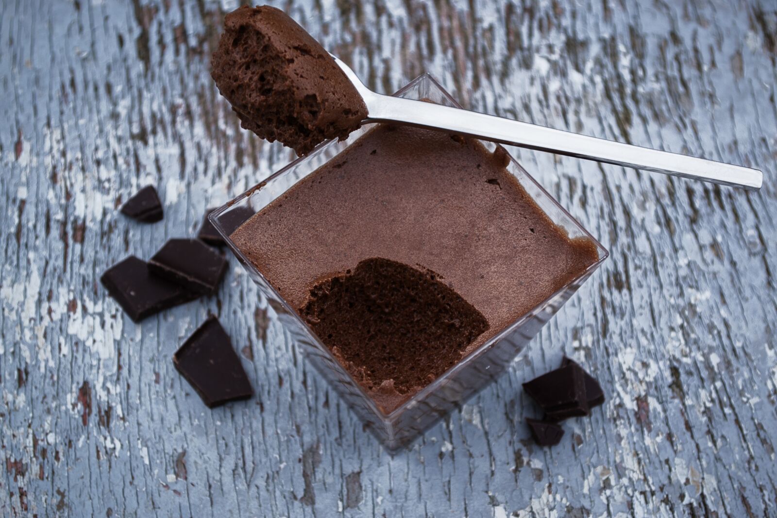 Nikon D3100 sample photo. Chocolate mousse, mystic light photography
