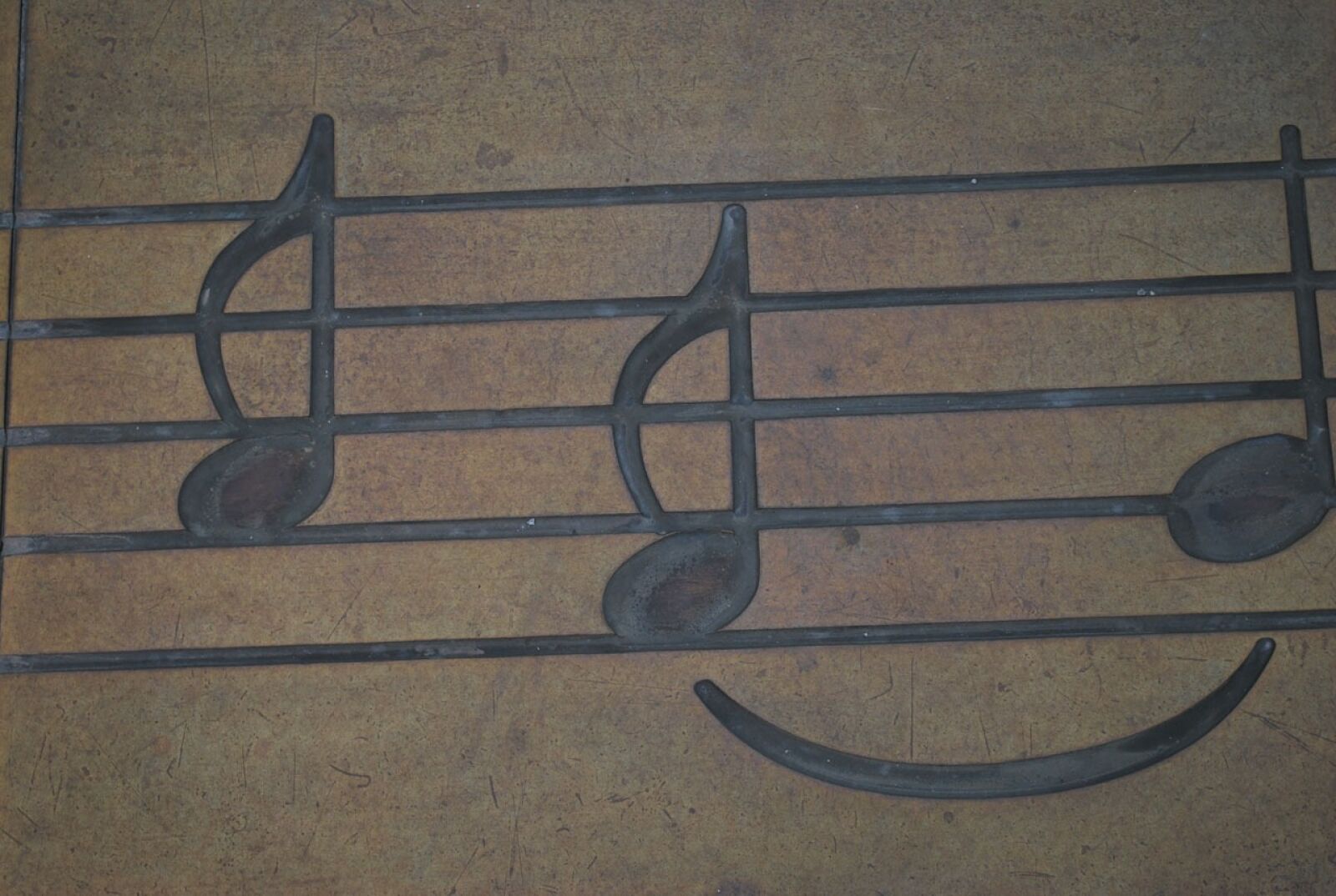 Nikon D60 sample photo. Music notes, sheet, music photography