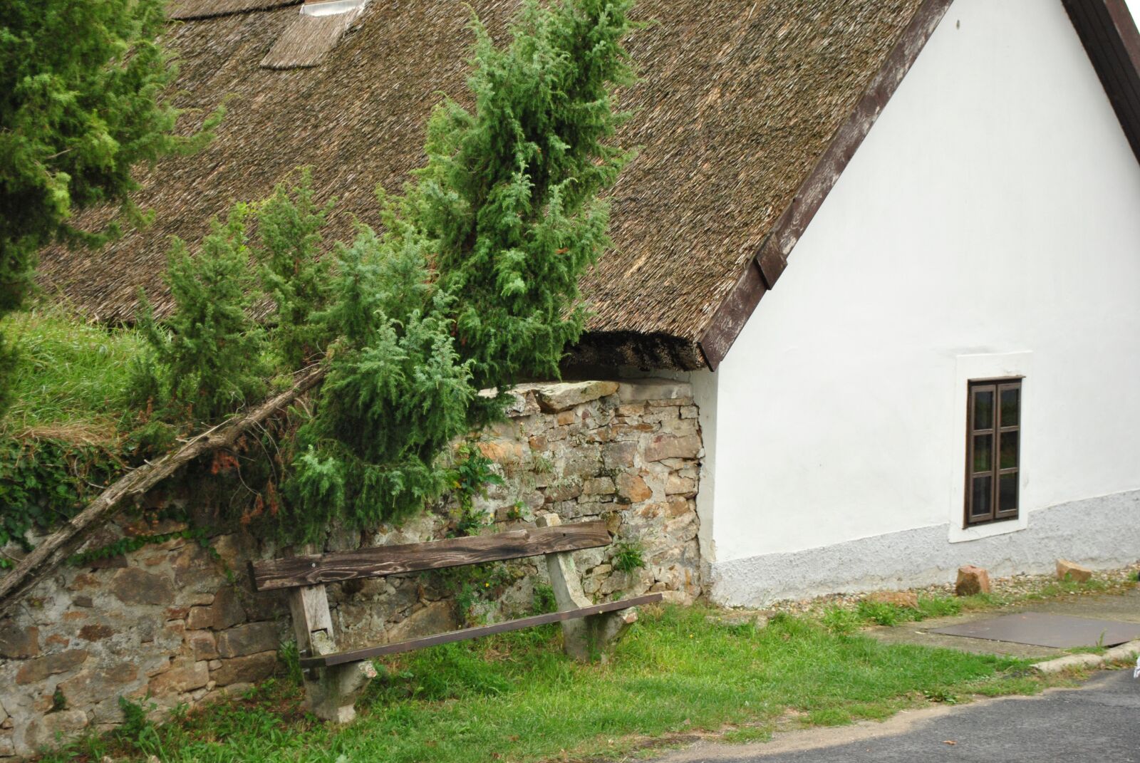 Nikon D3000 sample photo. Street view, farmhouse, balaton photography