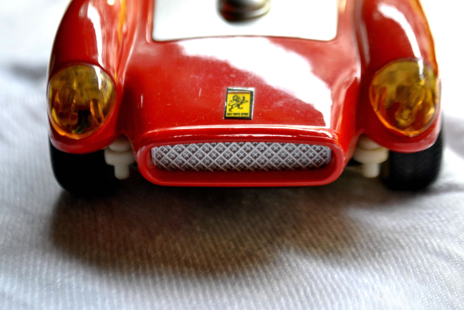 Nikon D3000 sample photo. Red, toy, car, plastic photography