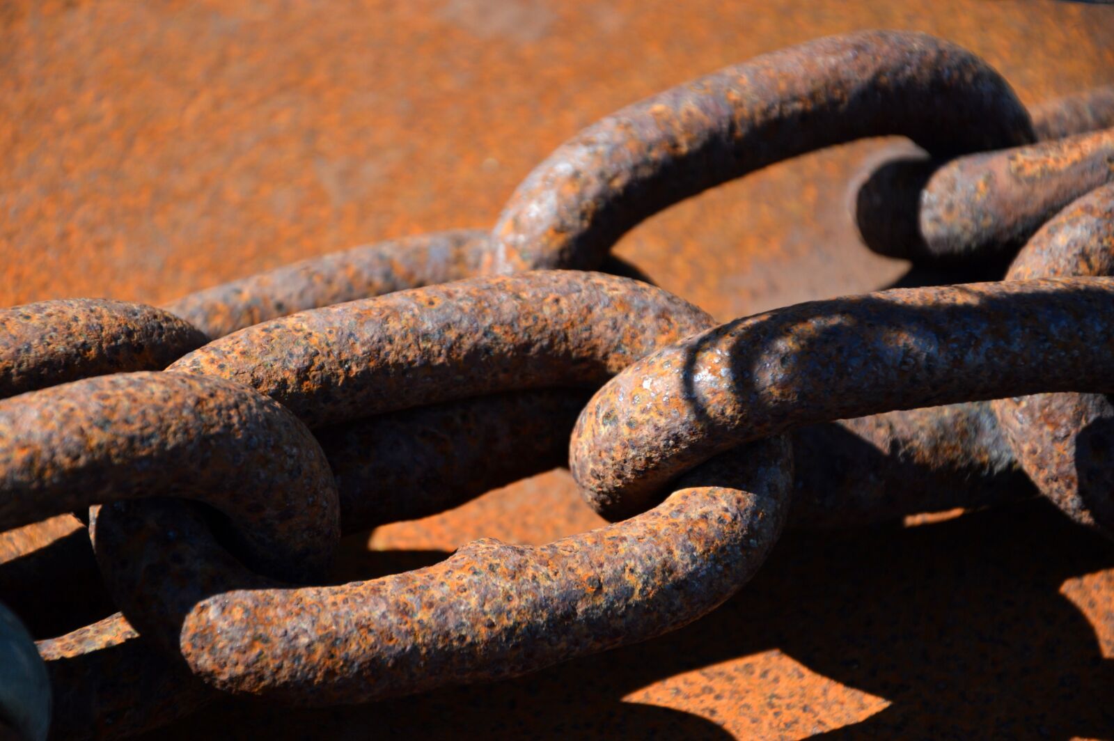 Nikon D3200 sample photo. Chain, ship chain, metal photography