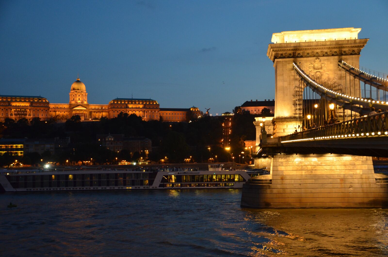 Nikon D7000 sample photo. Budapest, chain bridge, bridge photography