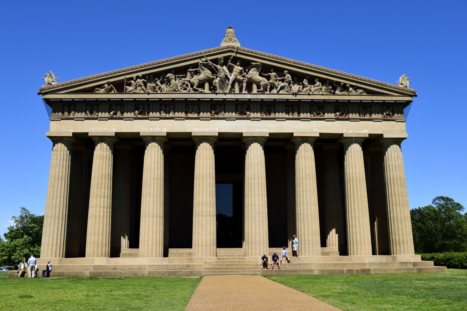 Nikon D3300 sample photo. Parthenon, centennial park, nashville photography