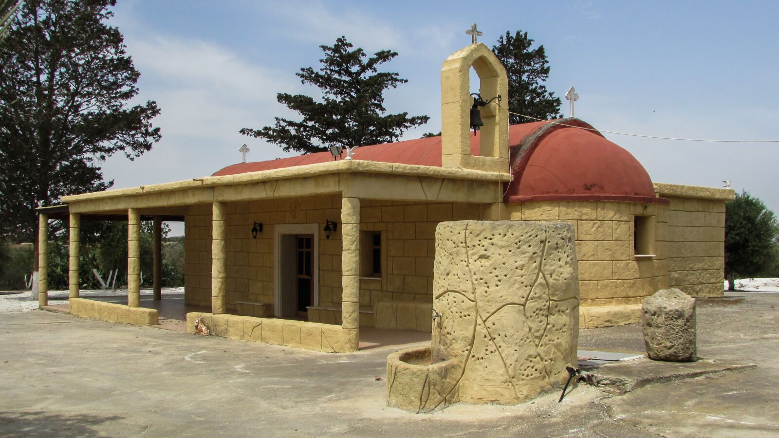 Canon PowerShot SX400 IS sample photo. Cyprus, vrysoules, church photography