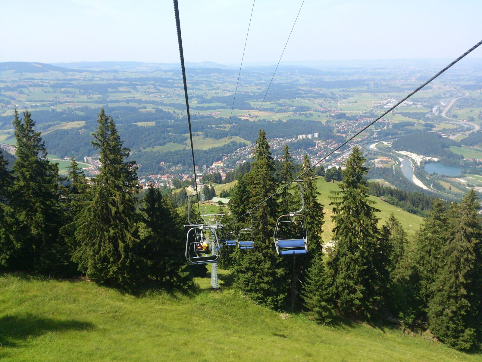 Sony Ericsson Xperia S sample photo. Chairlift, immenstadt, lunch train photography
