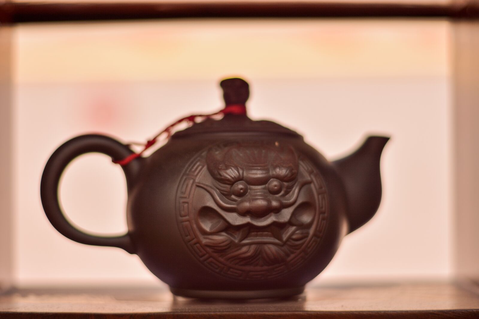 Nikon D7100 sample photo. Dragon, taiwan, teapot photography