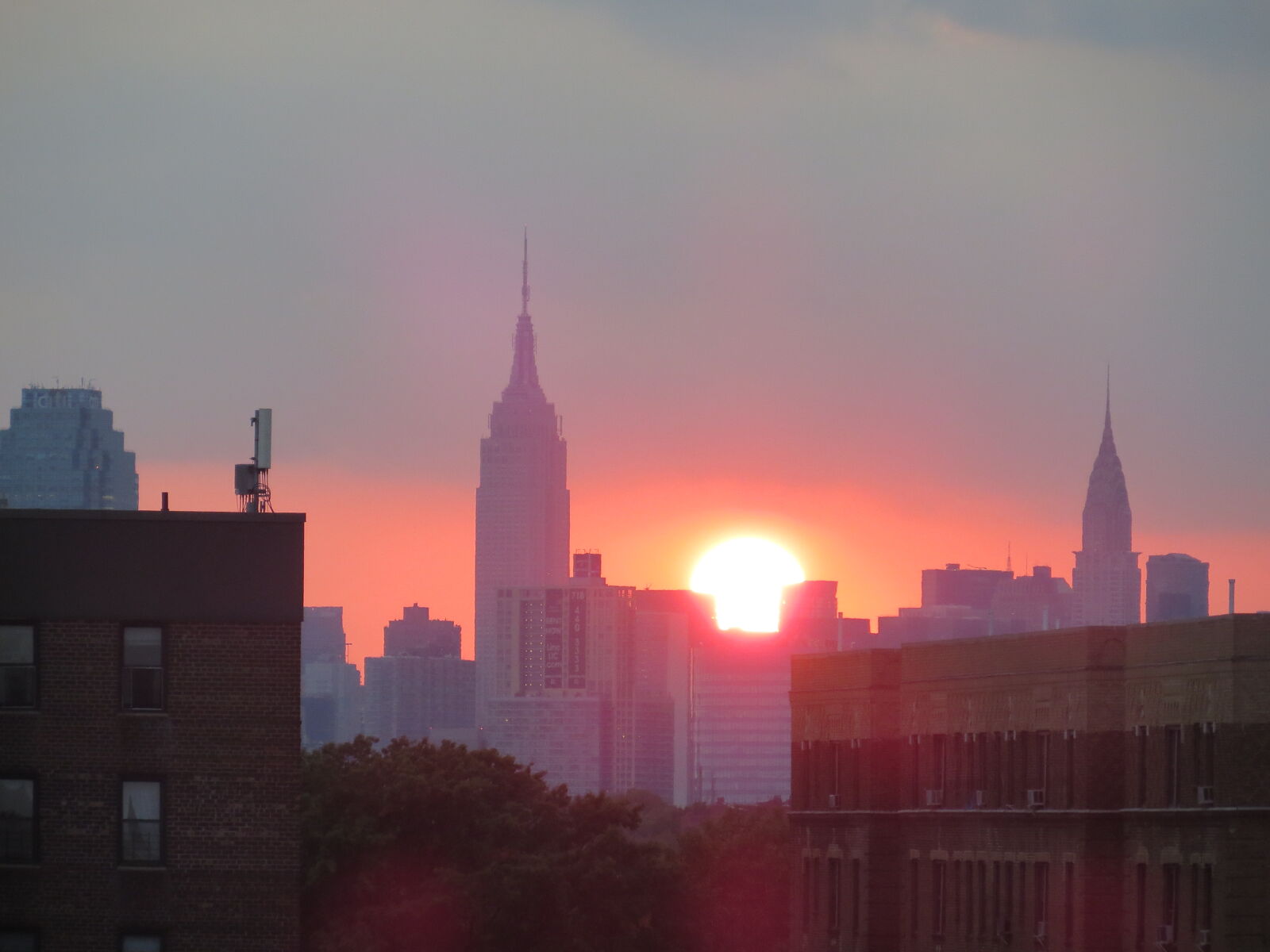 Canon PowerShot SX260 HS sample photo. Nyc, new, york, sunset photography