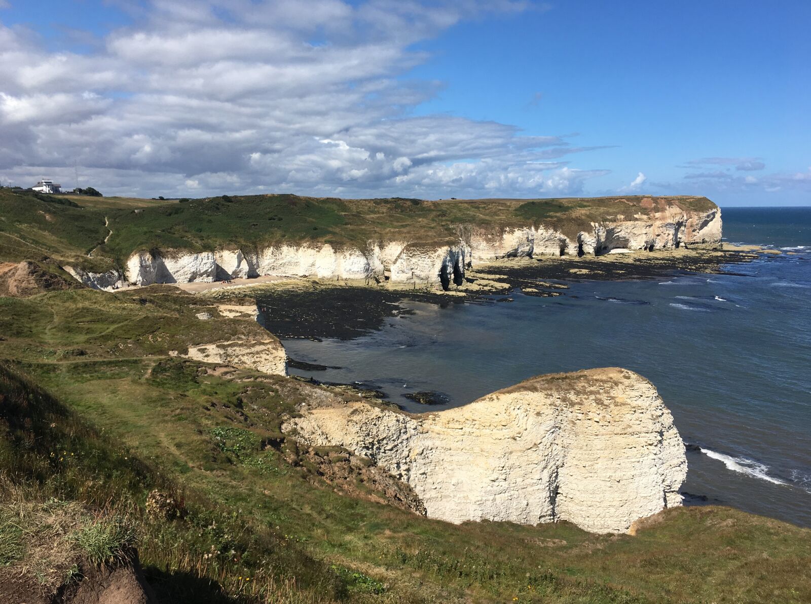 iPhone SE back camera 4.15mm f/2.2 sample photo. Flamborough, yorkshire coast, coast photography