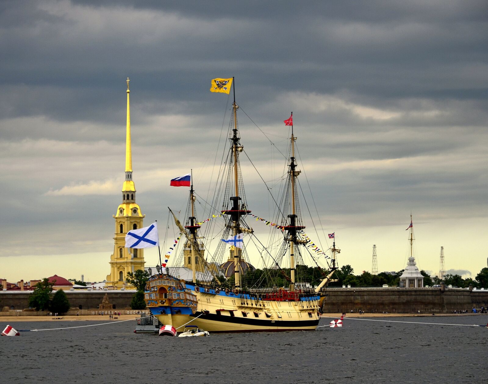 Nikon D5100 sample photo. Ship, sailboat, neva photography