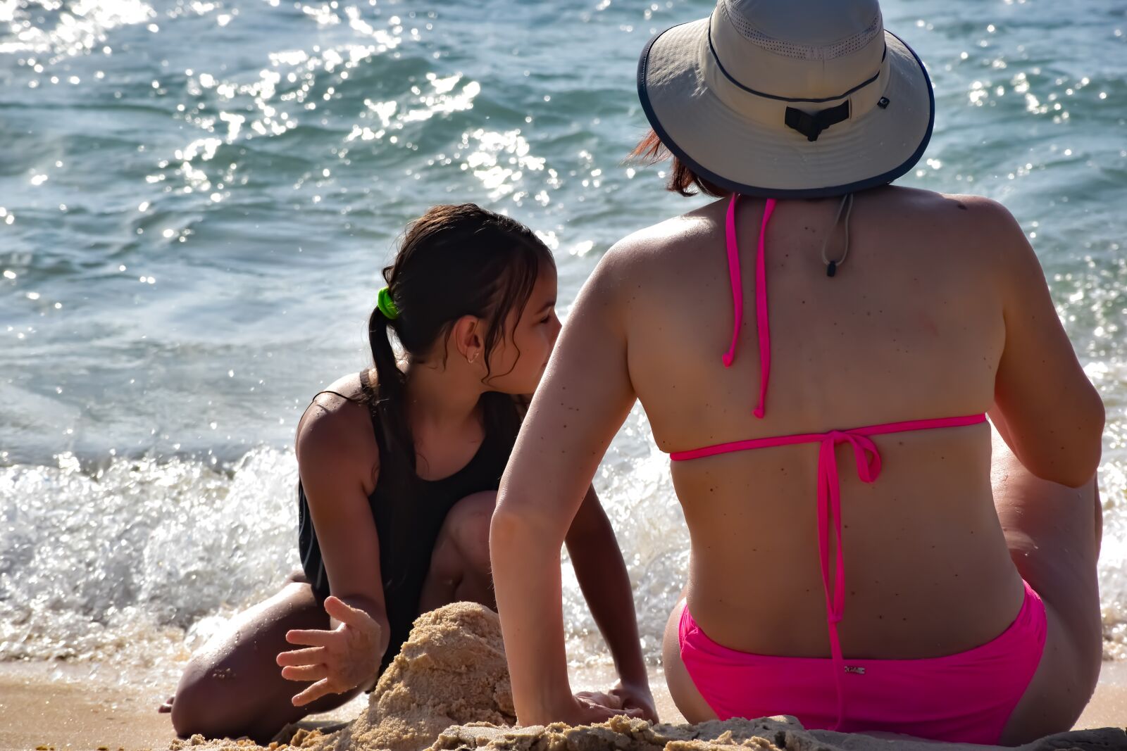 Nikon D5600 sample photo. Mother, daughter, mom photography