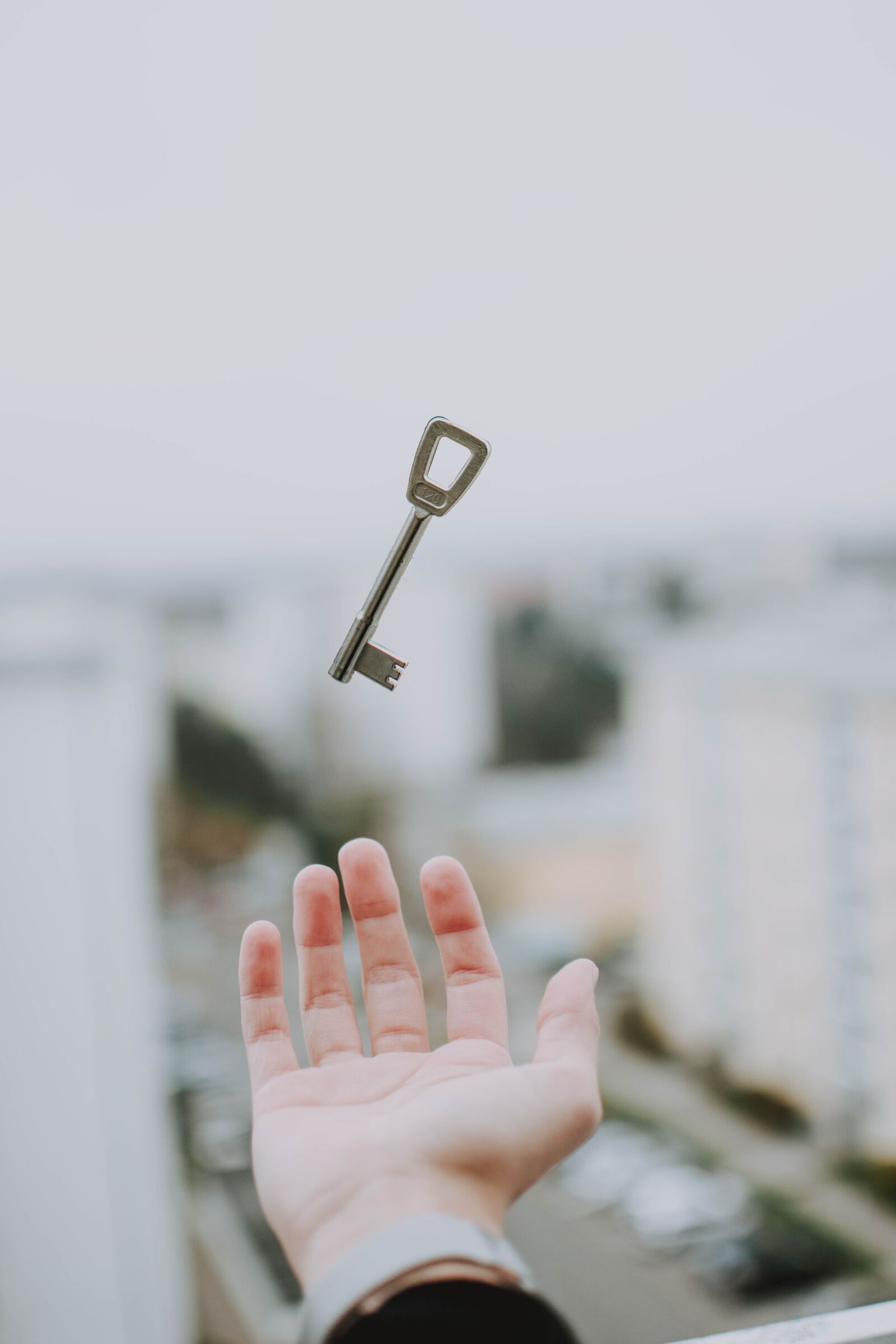 Nikon D5200 sample photo. Key, hand, float photography