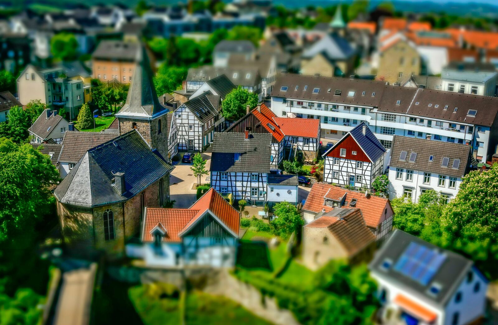 Nikon D3300 sample photo. Historic center, houses, downtown photography