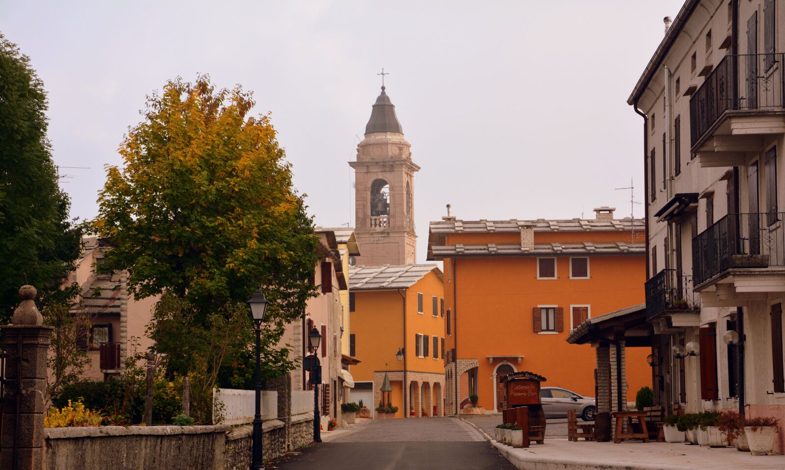 Nikon D7100 sample photo. Erbezzo, church, campanile photography