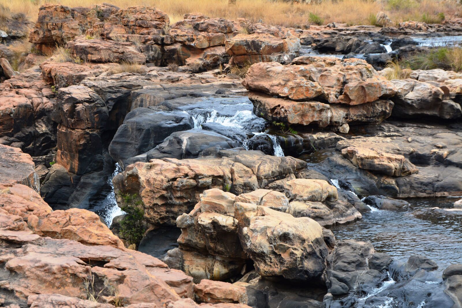 Nikon D5200 sample photo. Waterfall, bourkes' luck potholes photography