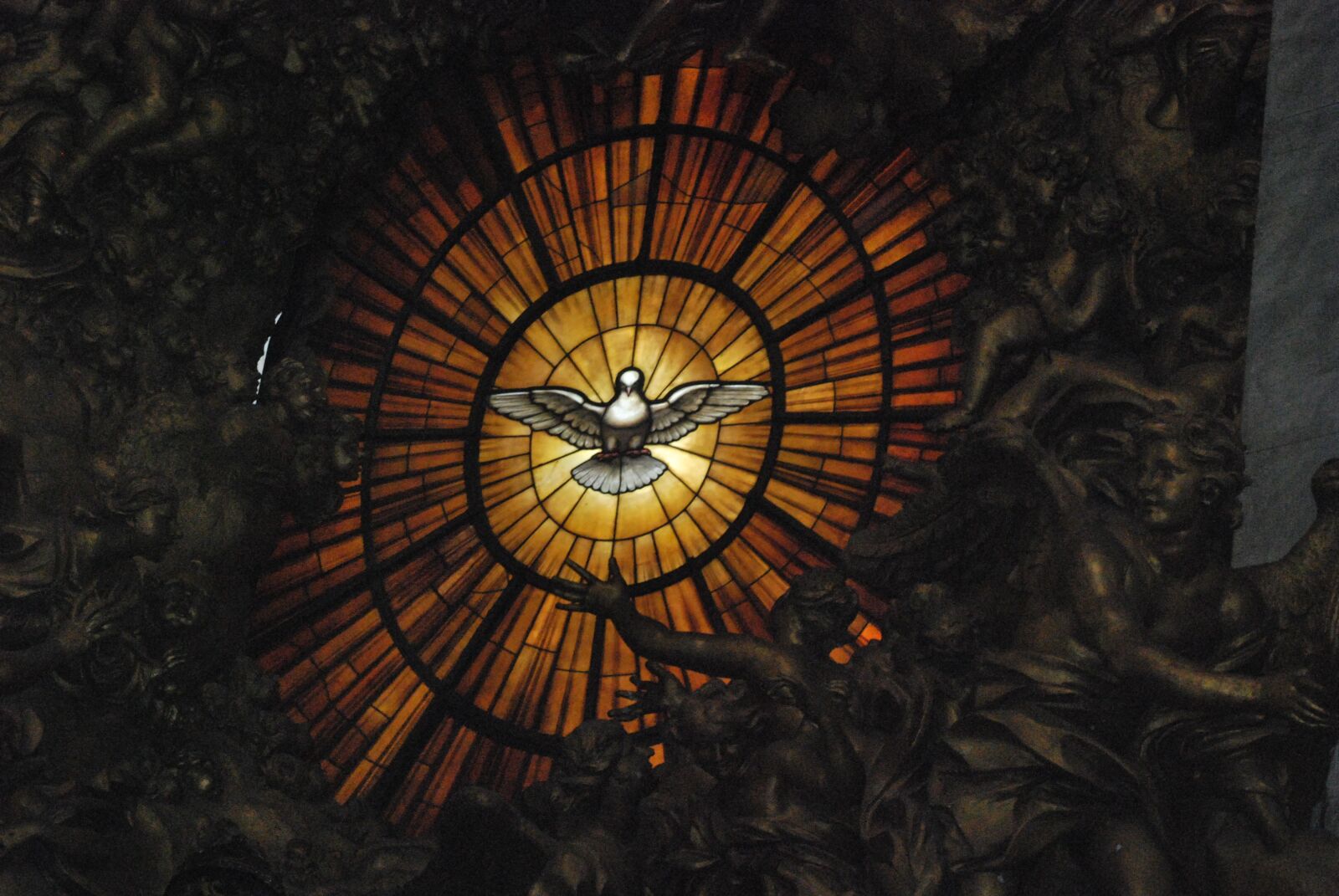 Nikon D60 sample photo. Stained glass window, st photography