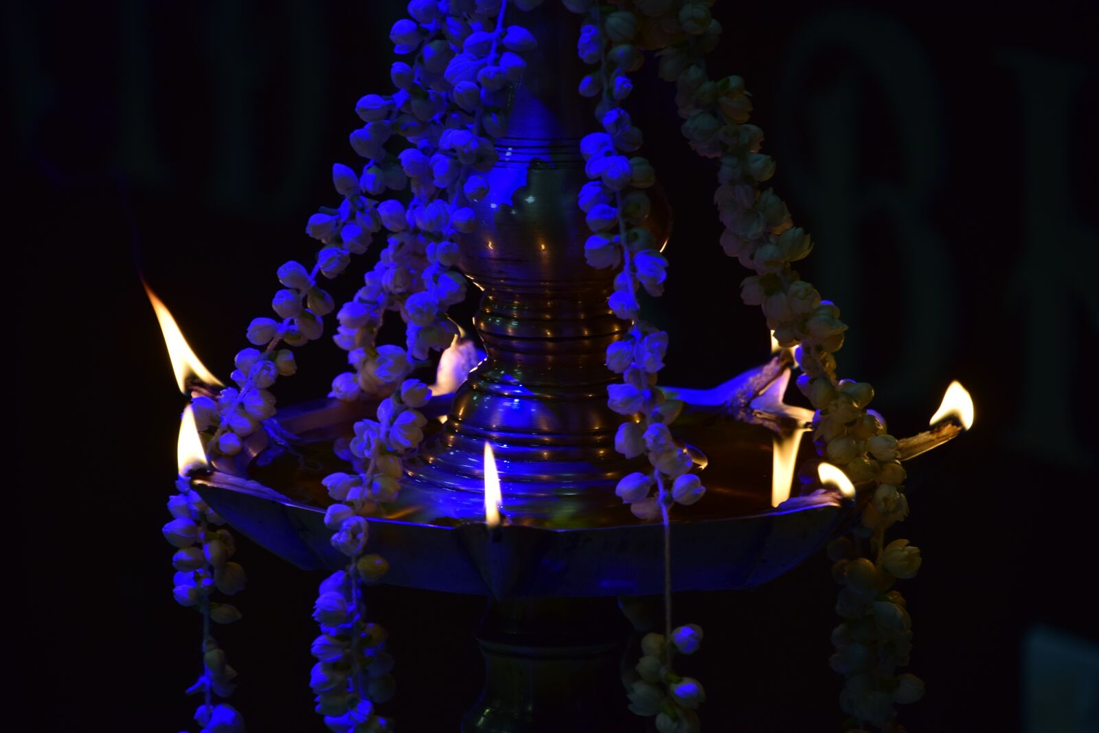 Nikon D5300 sample photo. Lamp, traditional, onam photography