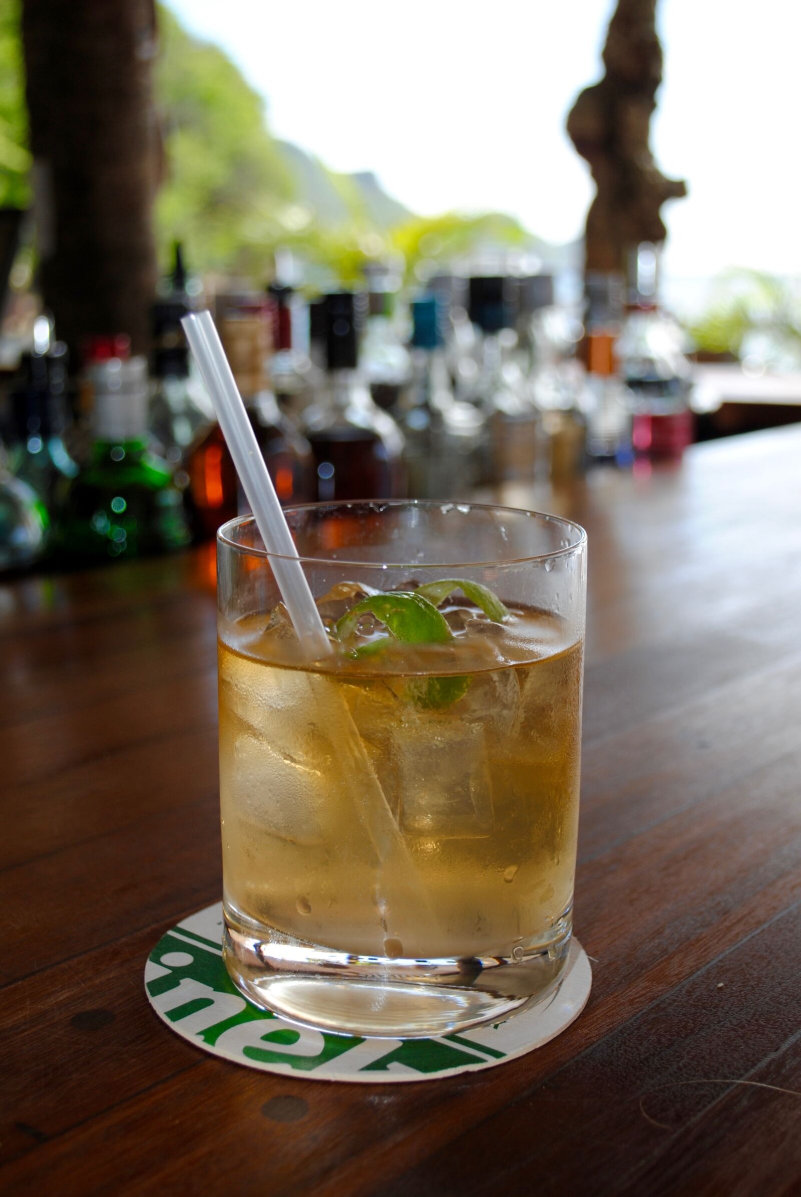 Nikon D3000 sample photo. Rum, cocktail, bar photography