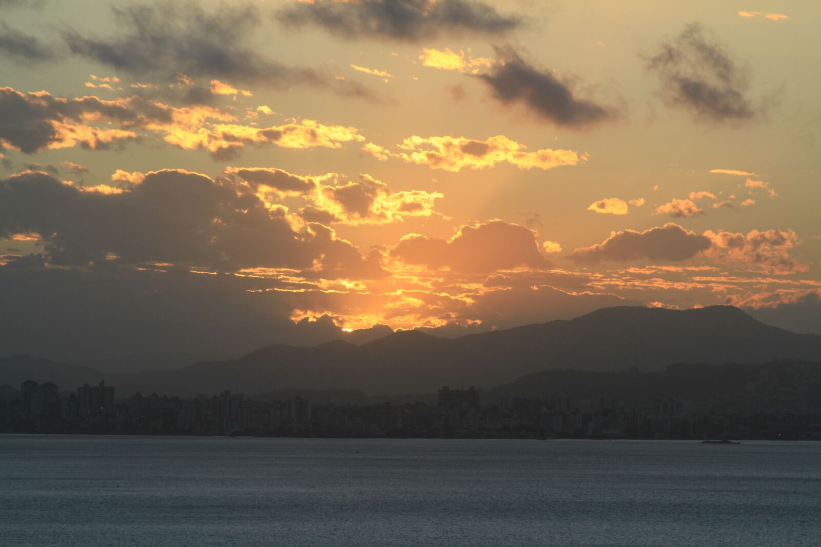 Canon EF 28-135mm F3.5-5.6 IS USM sample photo. Sunset, sea, ocean photography