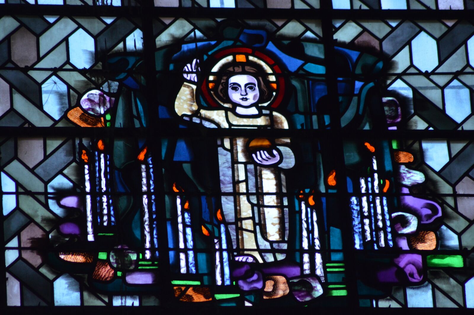 Nikon D3200 sample photo. Stained glass, colorful, window photography
