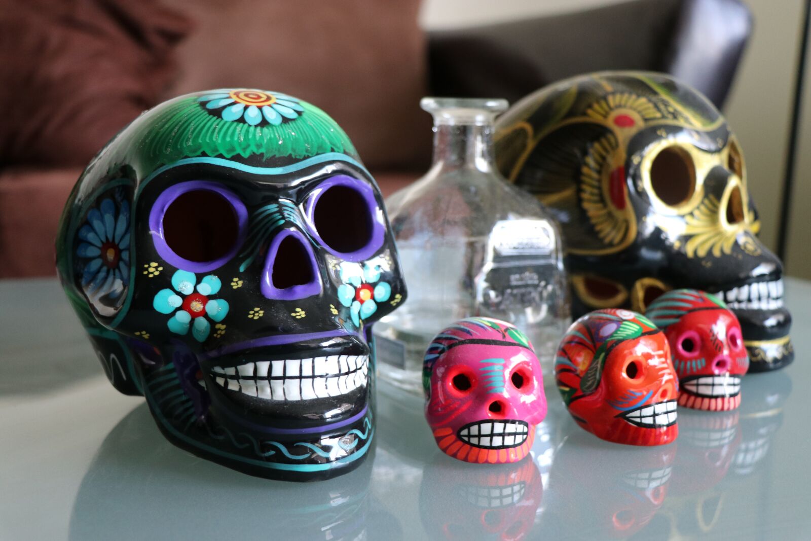 Canon EOS 80D sample photo. Skulls, muertos, mexico photography