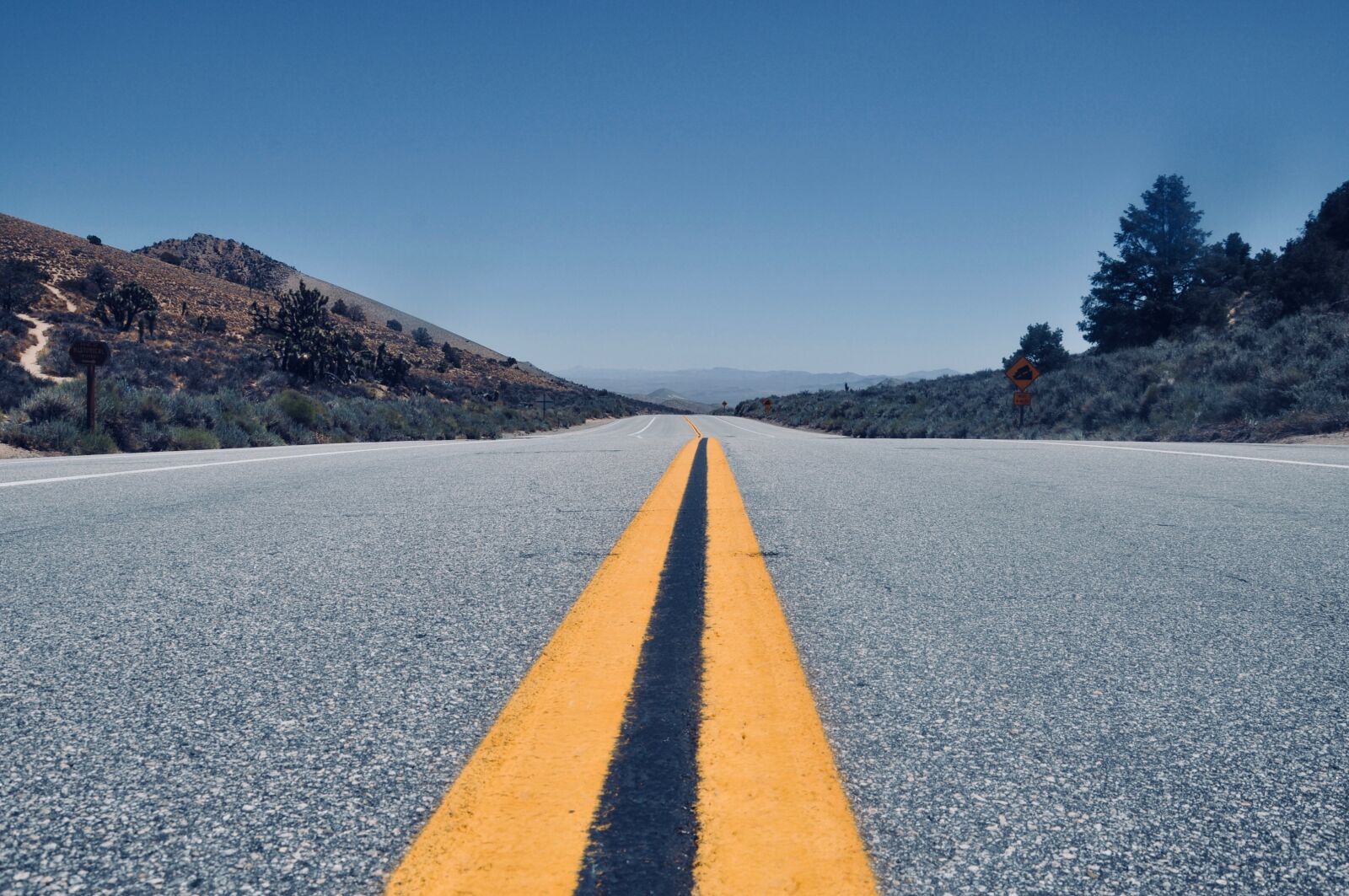 Nikon D5000 sample photo. Road, america, usa photography