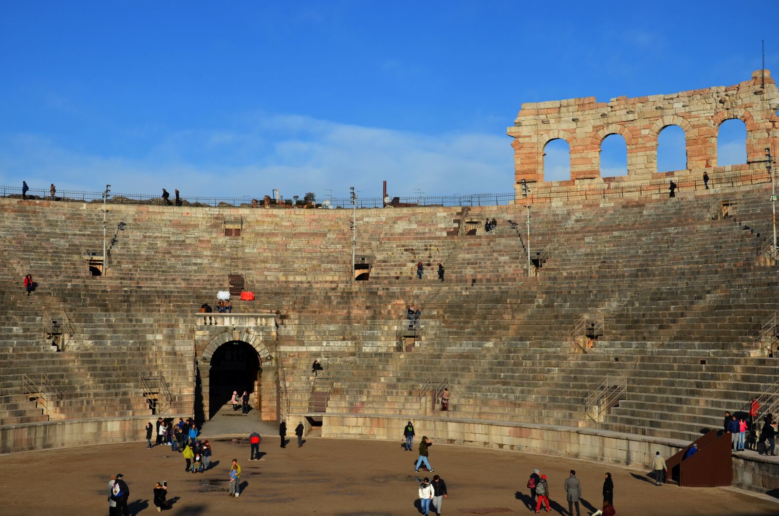 Nikon D7000 sample photo. Arena, verona, monument photography