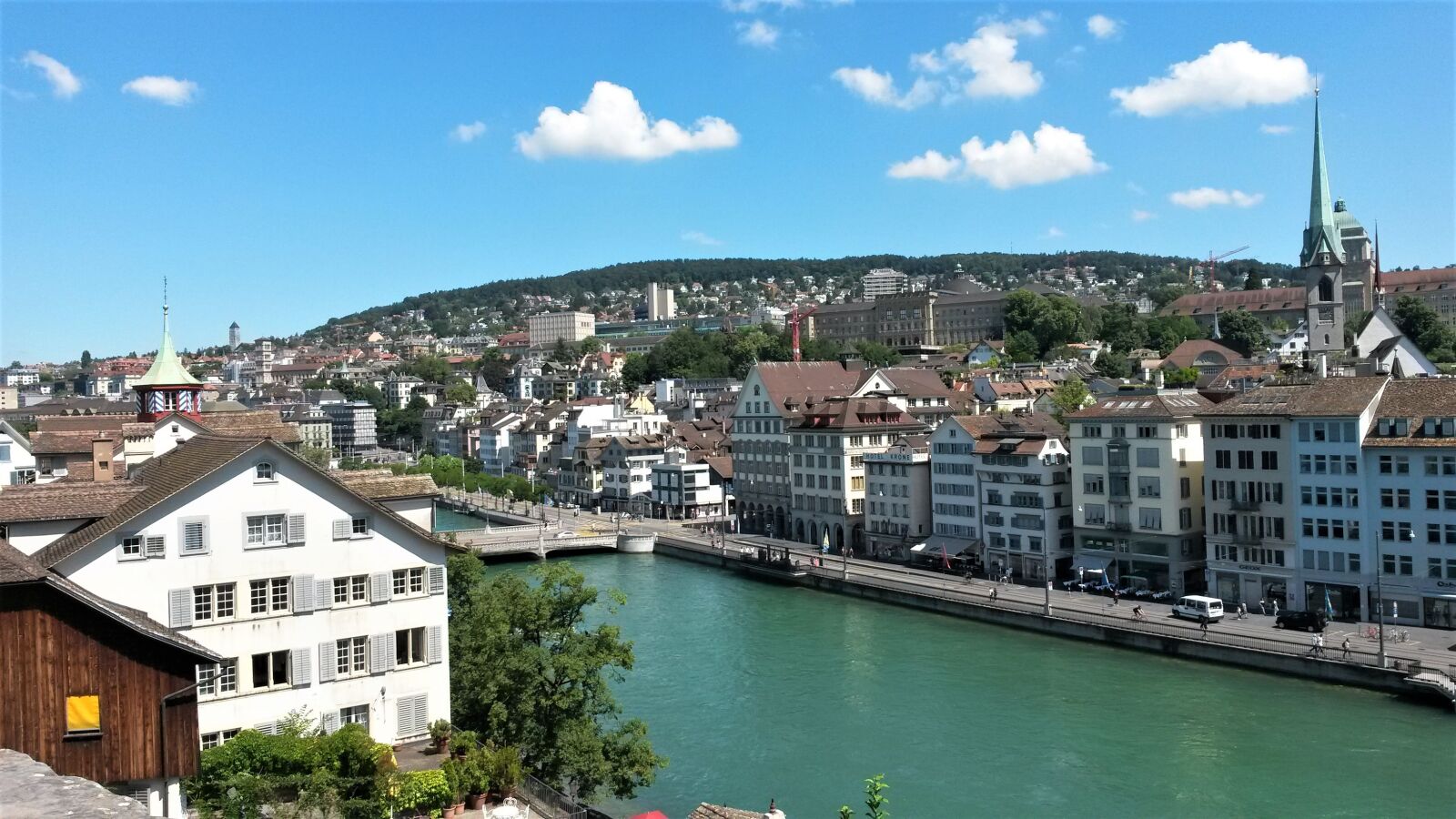 Samsung Galaxy S4 Mini sample photo. Zurich, city center, buildings photography