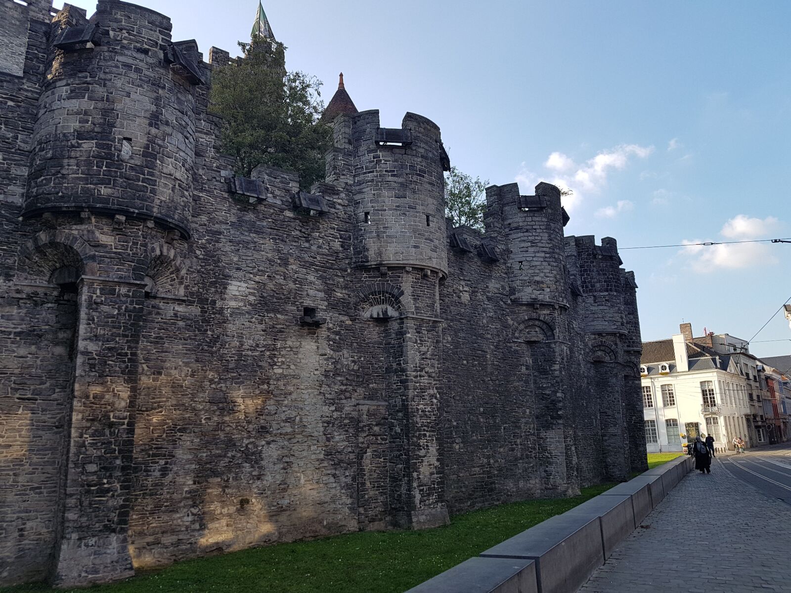 Samsung Galaxy S7 Edge sample photo. Stone, castle, gent photography