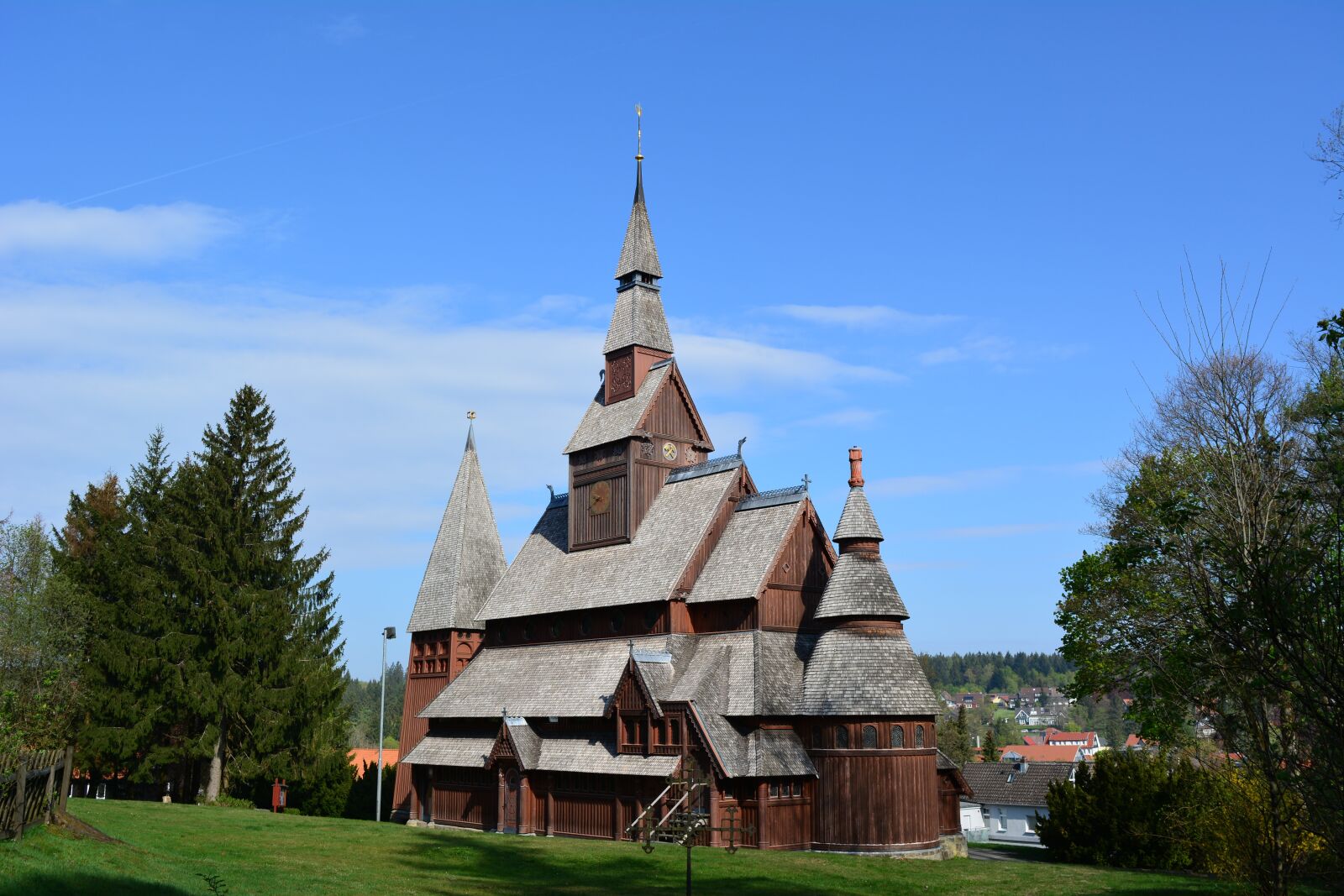 Nikon D5200 sample photo. Church, stave church, architecture photography