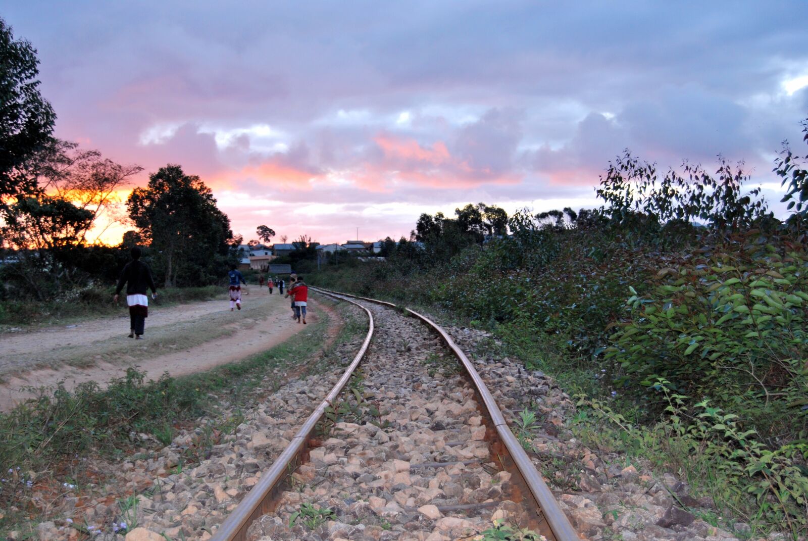 Nikon D60 sample photo. Rails, railroad, tracks photography