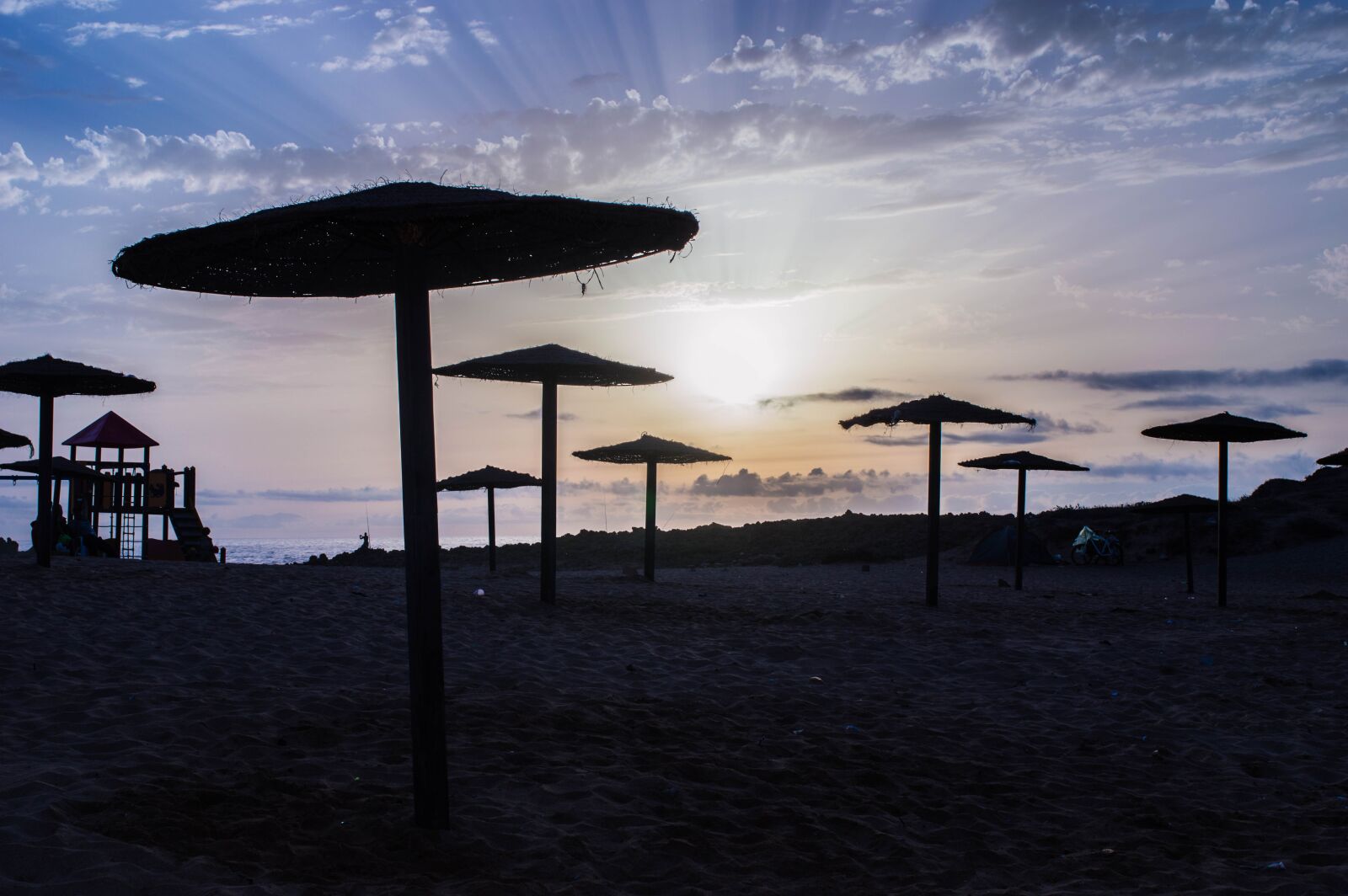 Nikon D3200 sample photo. Sunset, beach, sea photography