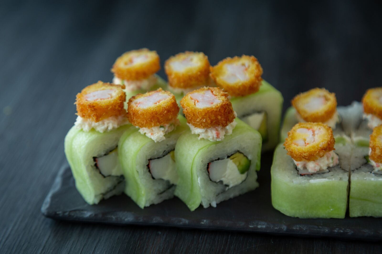 Canon EF 24-105mm F4L IS USM sample photo. Sushi, food, rice photography
