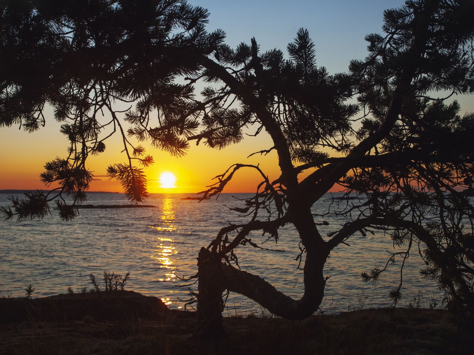Olympus E-510 (EVOLT E-510) sample photo. Landscape, sunset, lake photography