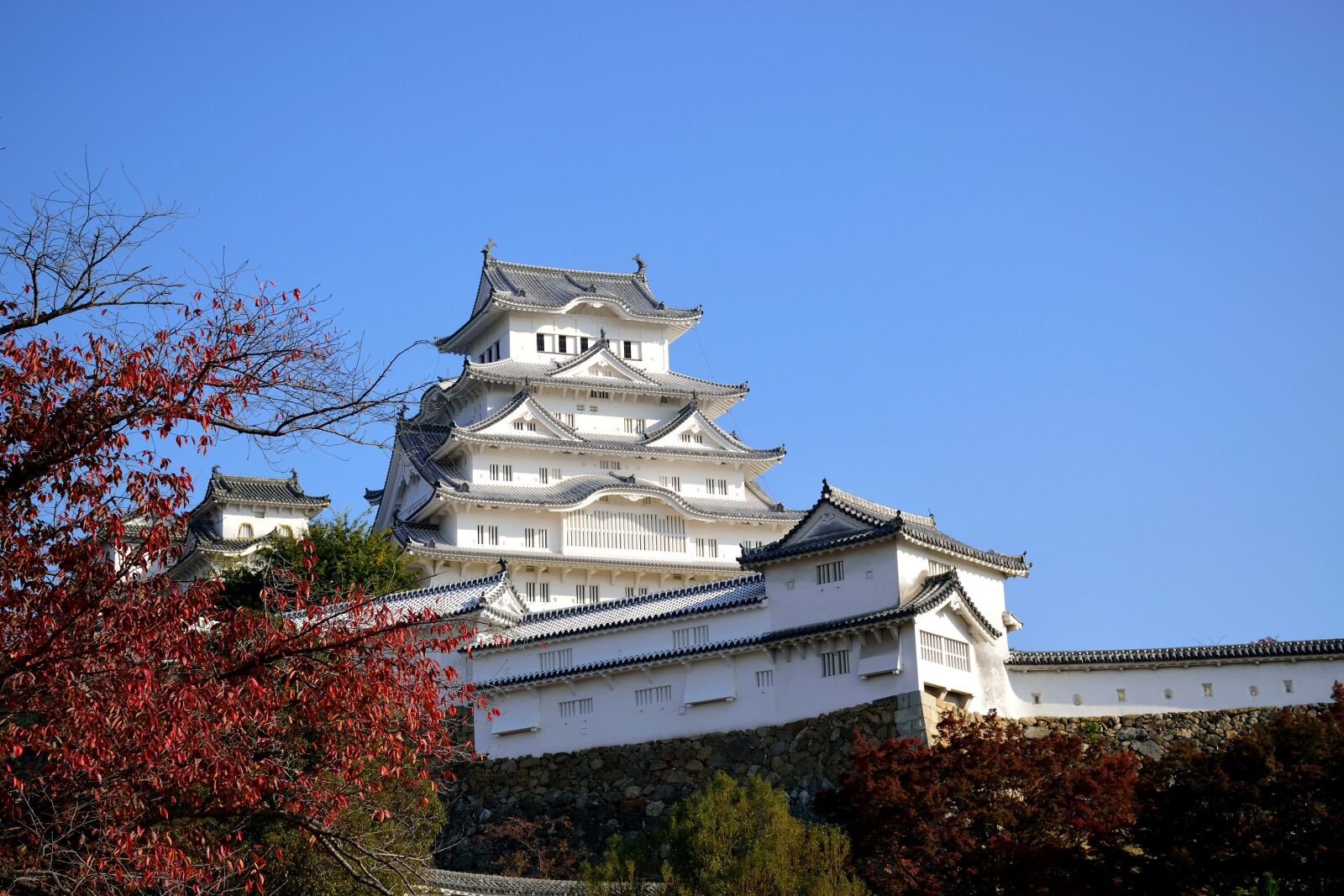 Nikon D5300 sample photo. Himeji, castle, japan photography