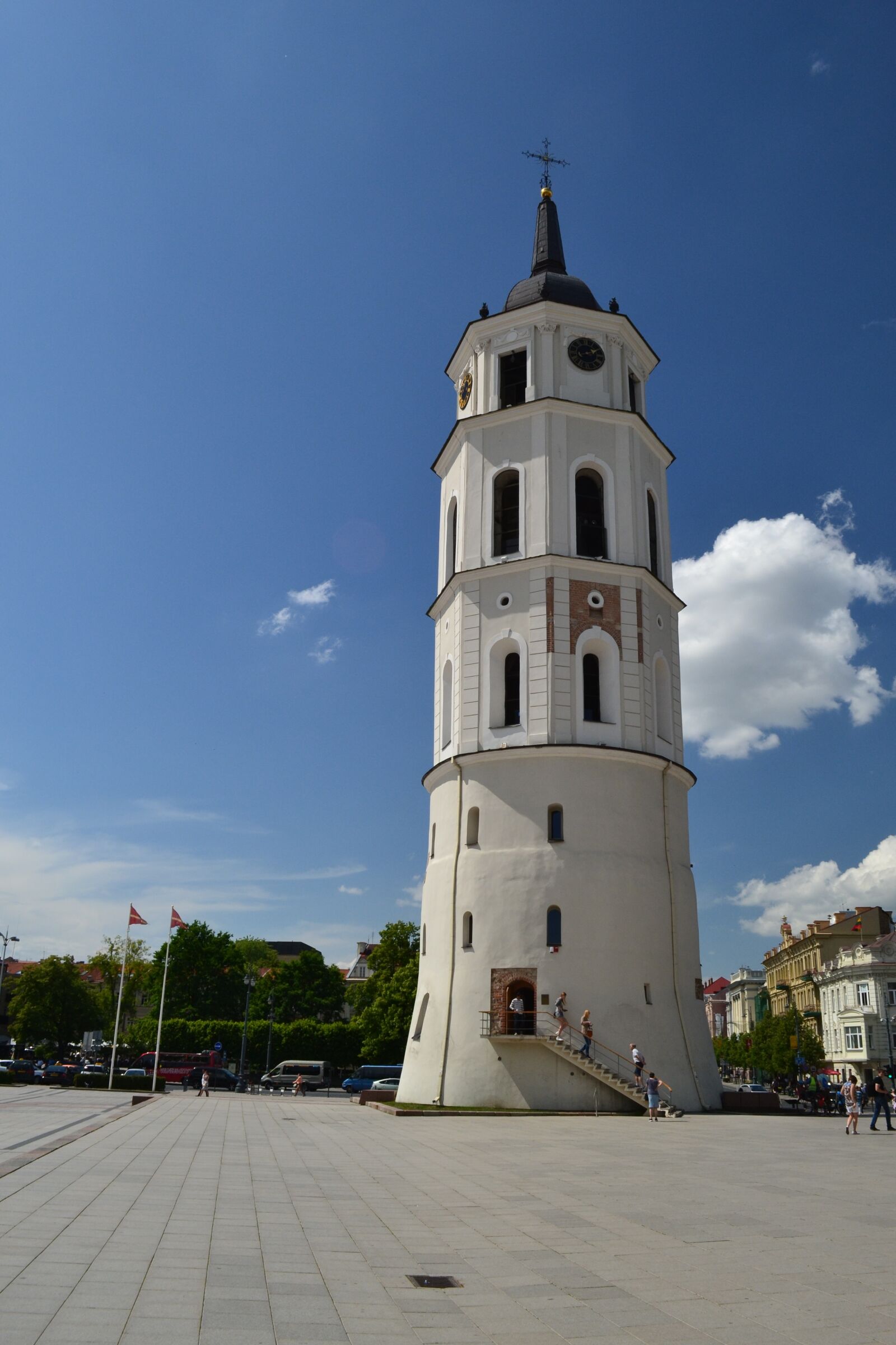 Nikon D3100 sample photo. Tower, sky, clouds photography