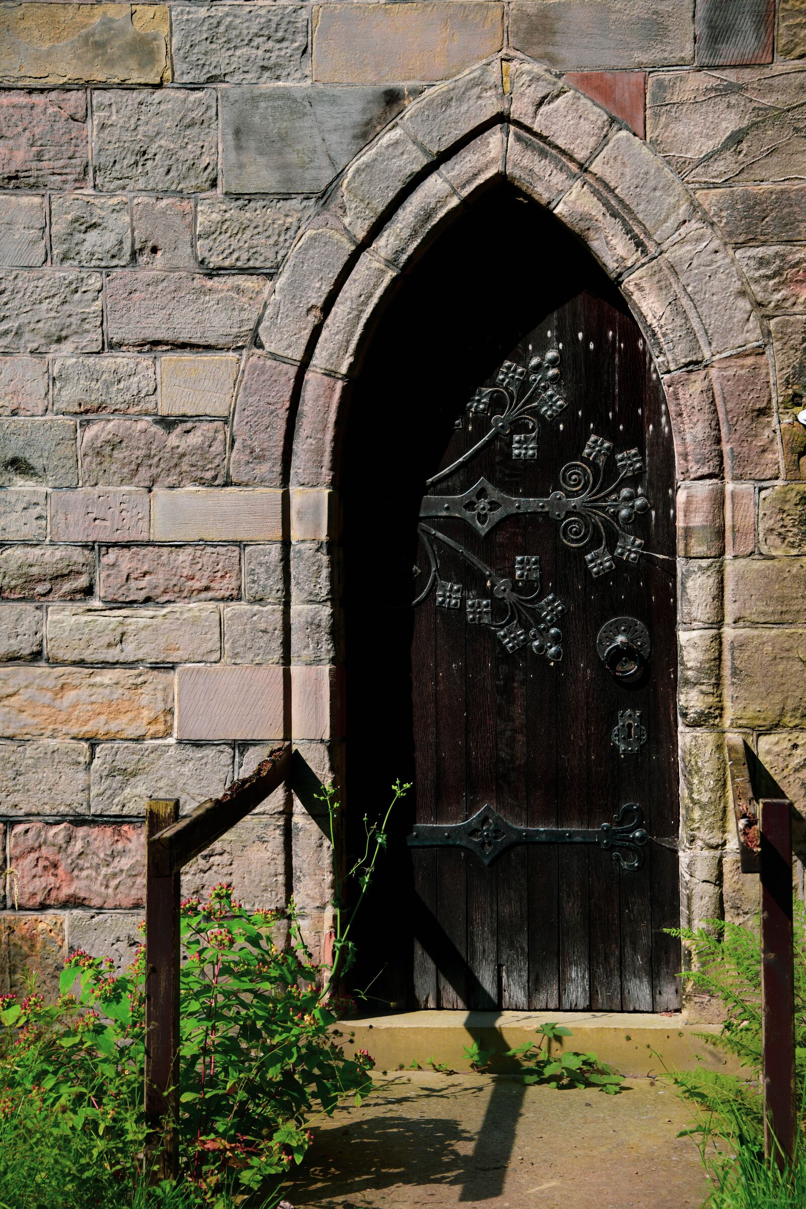 Nikon D850 sample photo. Door, church, old photography