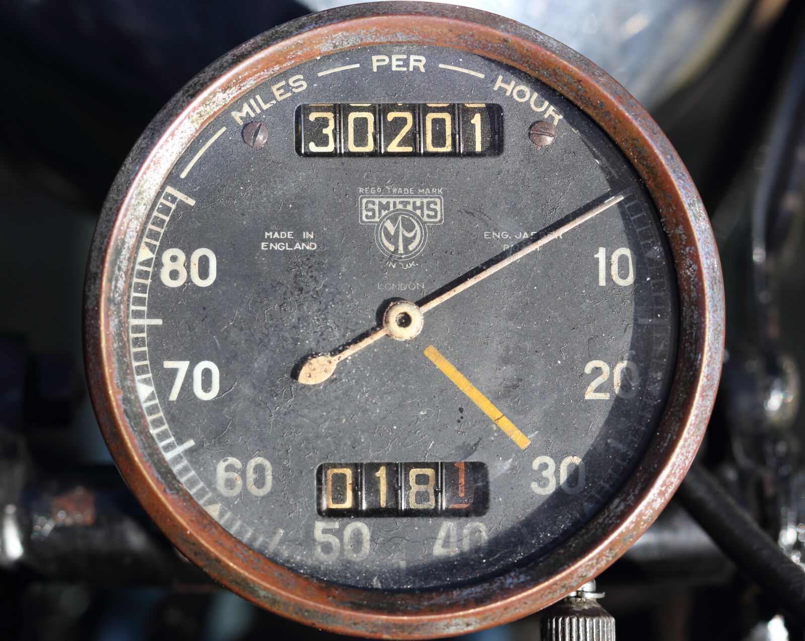 Canon EOS 550D (EOS Rebel T2i / EOS Kiss X4) sample photo. Motorcycle, speedometer, old photography
