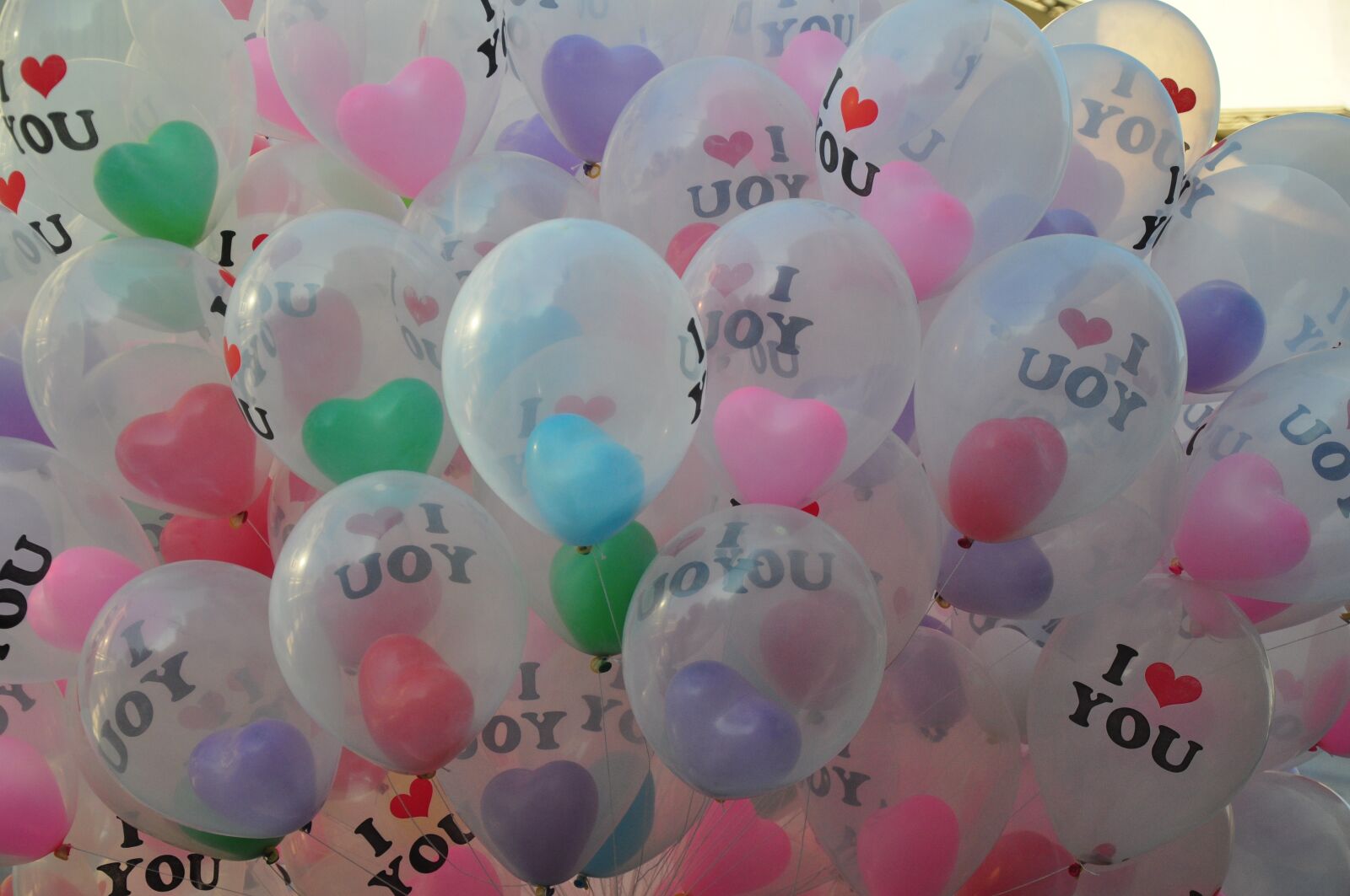 Nikon D90 sample photo. Balloon, love, i photography