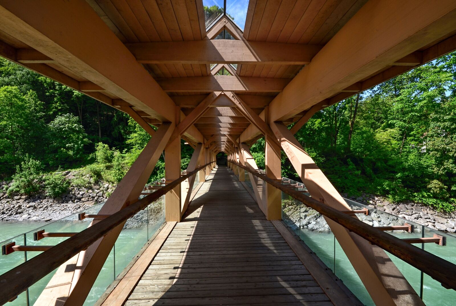 Nikon D7000 sample photo. Web, wood, bridge photography