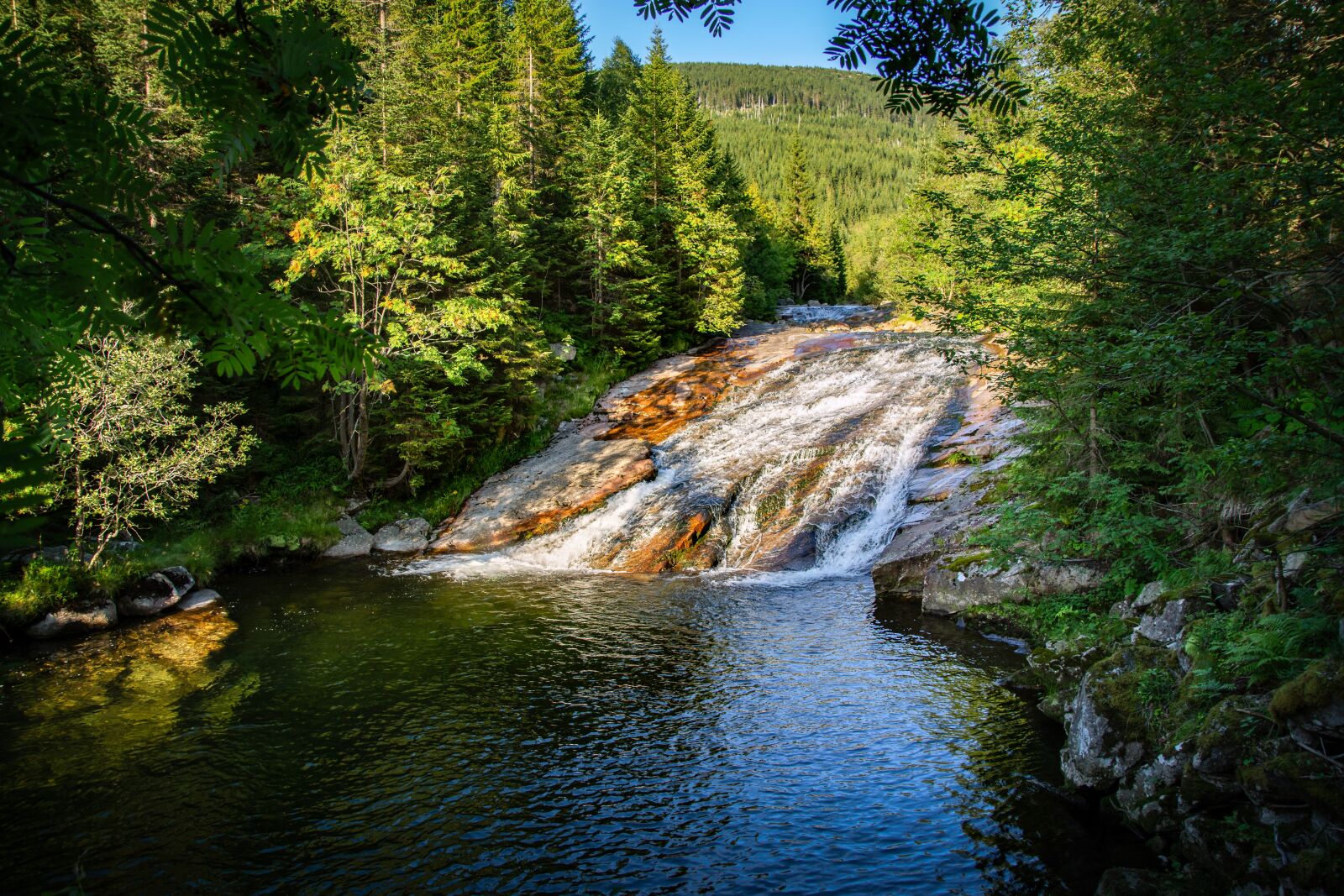 Nikon D7200 sample photo. River, cascade, white elbe photography