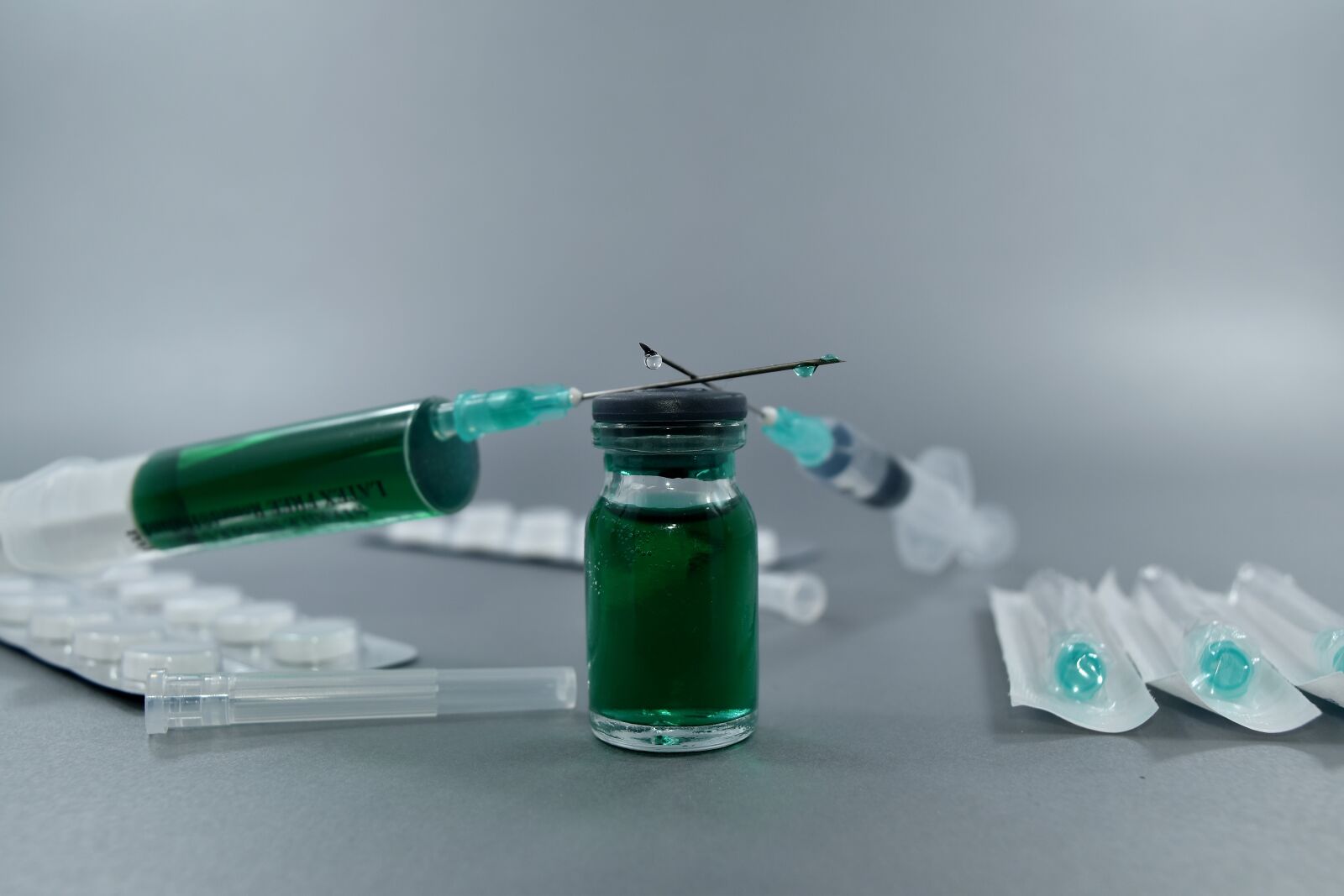 Nikon D5500 sample photo. Injection, medication, needles, syringe photography