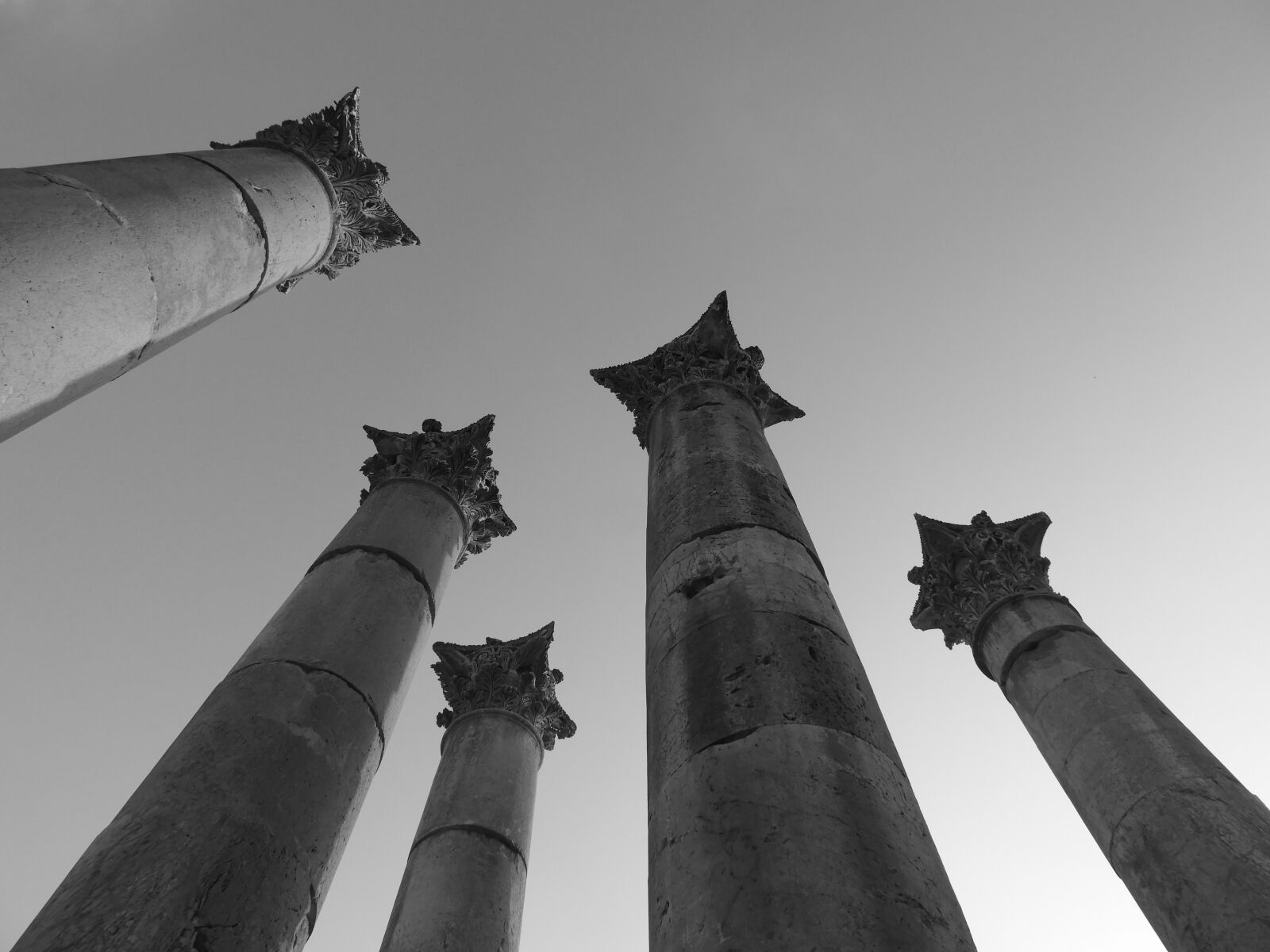 Nikon Coolpix B700 sample photo. Jordan, column, archaeology photography