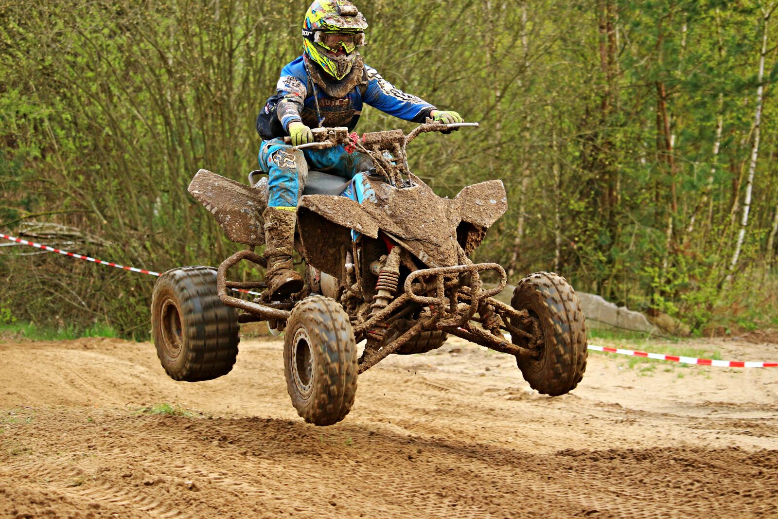 Canon EOS 100D (EOS Rebel SL1 / EOS Kiss X7) sample photo. Motocross, cross, quad race photography