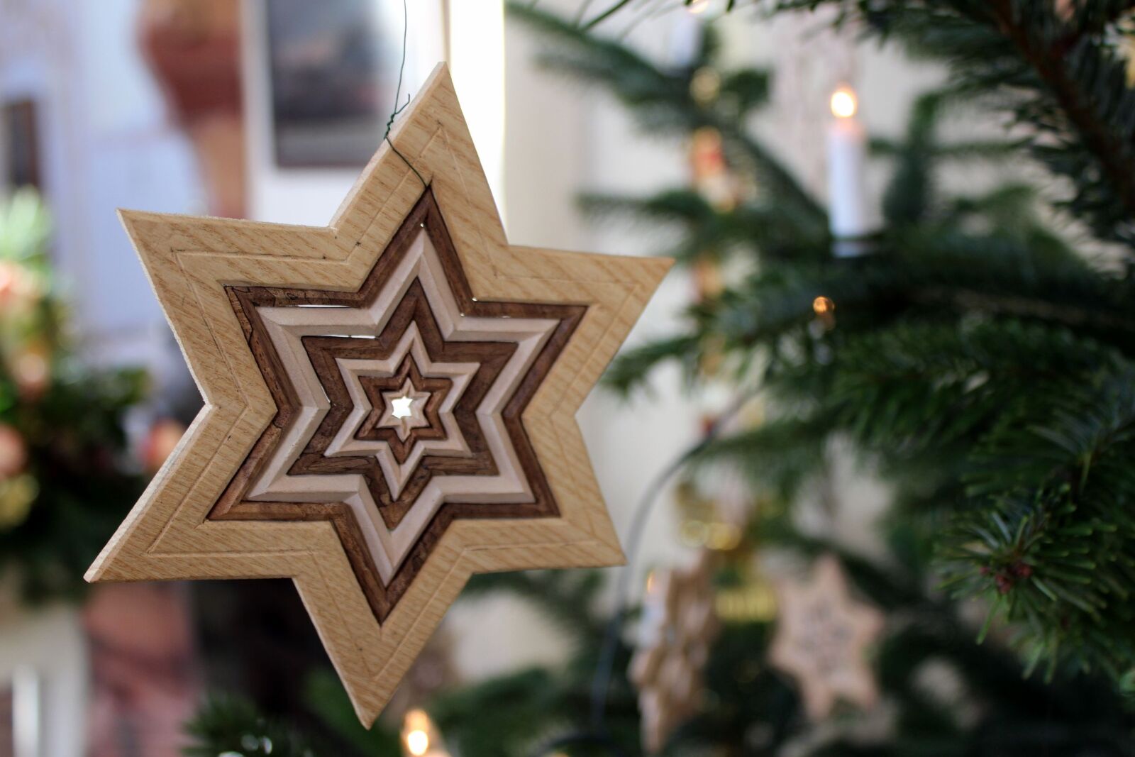 Canon EOS 100D (EOS Rebel SL1 / EOS Kiss X7) sample photo. Christmas, star, advent photography