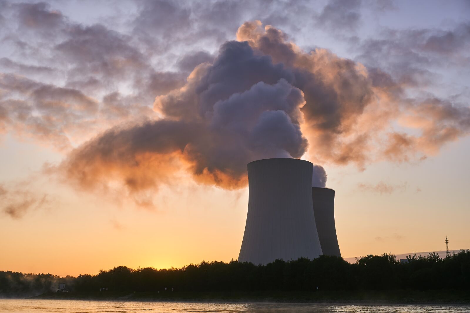 Sony a6400 sample photo. Nuclear power plant, cooling photography